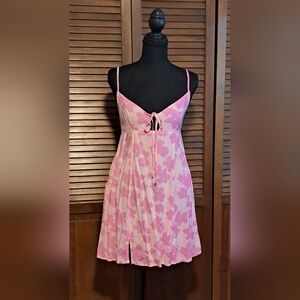 Wild Fable Pink Floral Mini Dress